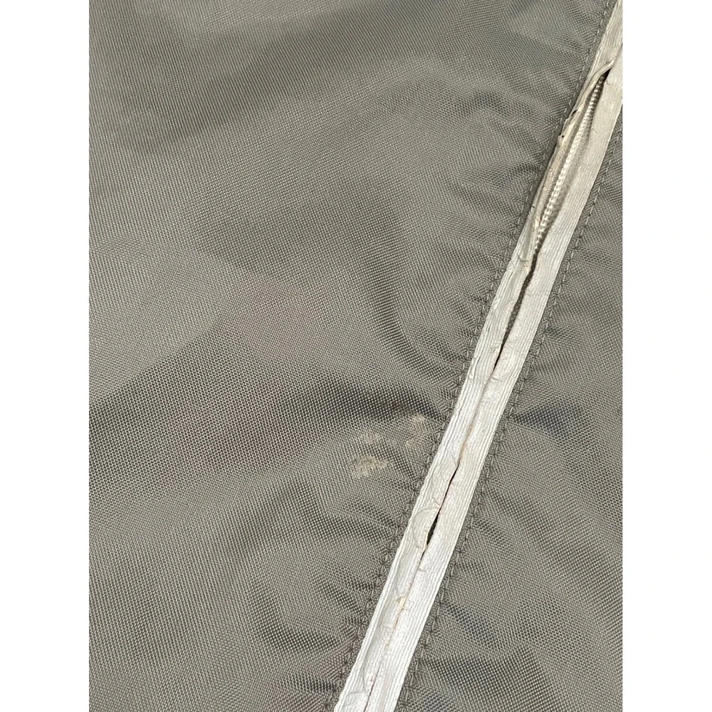 Vintage Y2K Nike Anorak 1/2 Zip Windbreaker Hoodie XXL Gray Center Swoosh